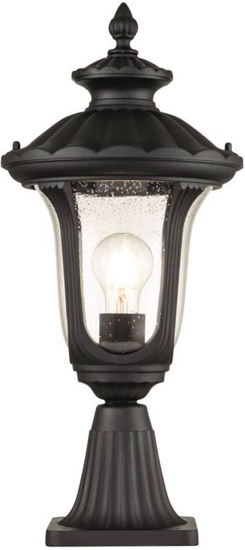 Thumbnail - Elstead - Chicago Outdoor-Sockelleuchte Strukturiert Schwarz, IP44