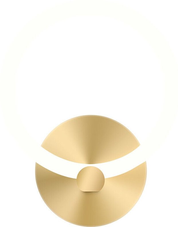 Runde, goldene LED-Wandleuchte für den Innenbereich, 19 cm, für Schlafzimmer, Wohnzimmer, Flur, 10 W