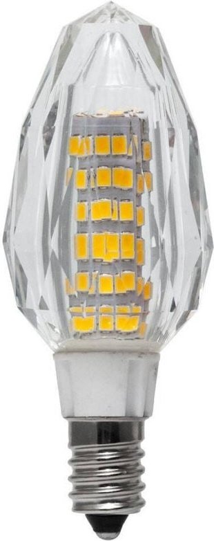 Trade Shop Traesio - Trade Shop - lampe led candela E14 lampe kristenglas 7W 230V licht 3000K 4000K 6000K -