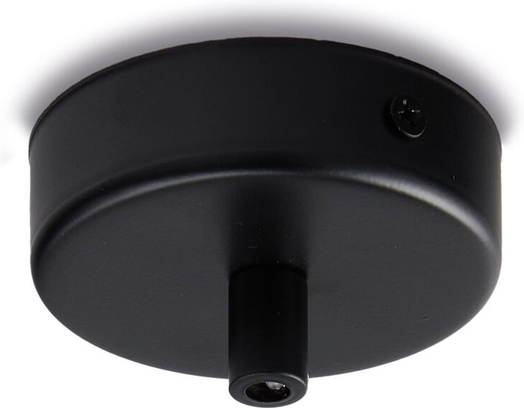 Bonetti Illumina - Rosone multicavo in ferro nero diametro 8 con 1 foro H.3 - Ø8