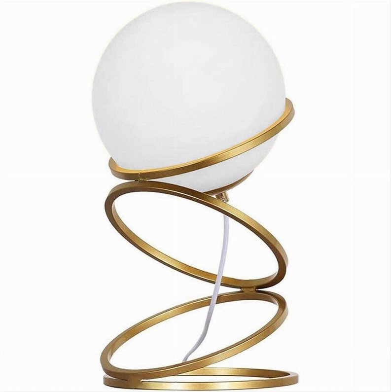 Trade Shop Traesio - Trade Shop - lampada von minimalista lume in bronzo metal mittel in vetro G9 D31 -