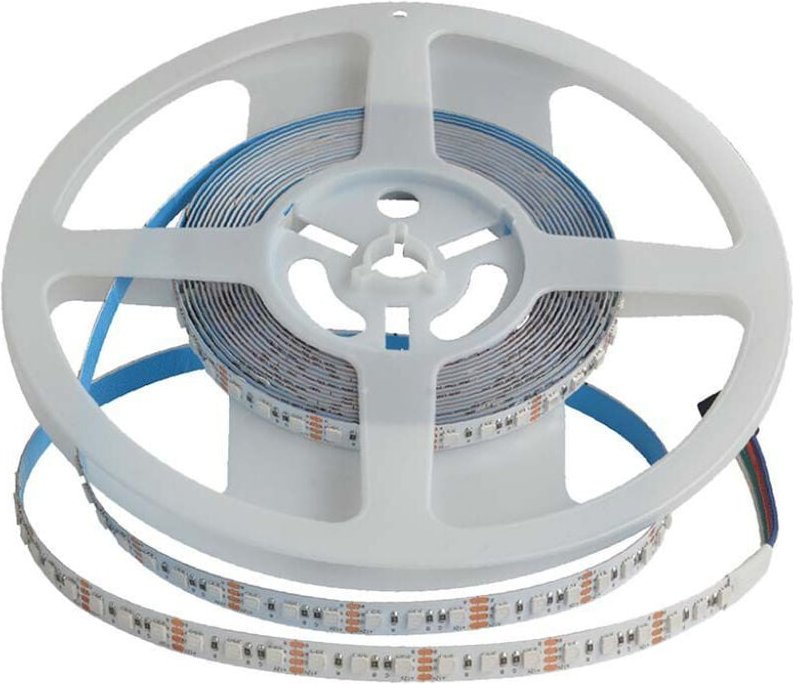 LED-Streifen SMD3535 120 LED/m 12W/m Doppelplatine 5m 24V rgb IP20 8mm - V-tac