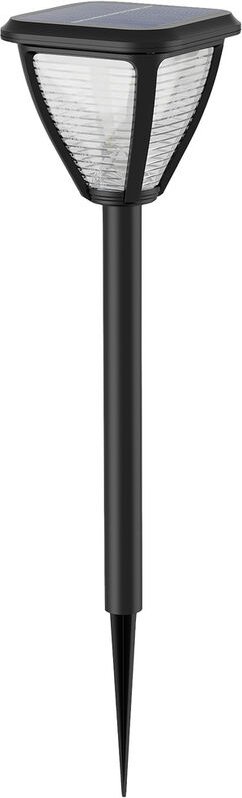 Philips Lighting 8720169265721 Vapora Solar-Gartenleuchte LED 1.5 W Schwarz