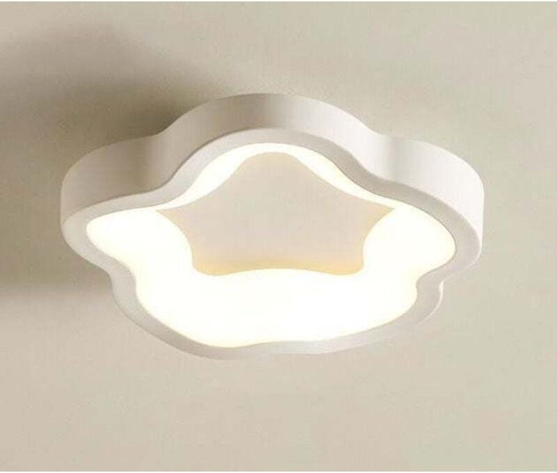 LED-Deckenleuchte, Flurleuchte, geeignet für Schlafzimmer, Wohnzimmer, Esszimmer, weißes Licht, warmweißes Licht