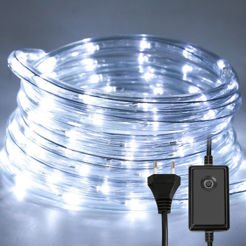 Thumbnail - TolleTour led Lichtschlauch 40m Kaltweiß für Aussen Innen Lichterschlauch Lichterkette Lichtband Partylicht Dekobeleucht...