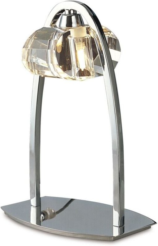Inspired Mantra - Alfa - Große Tischlampe 1 Light G9, Chrom poliert
