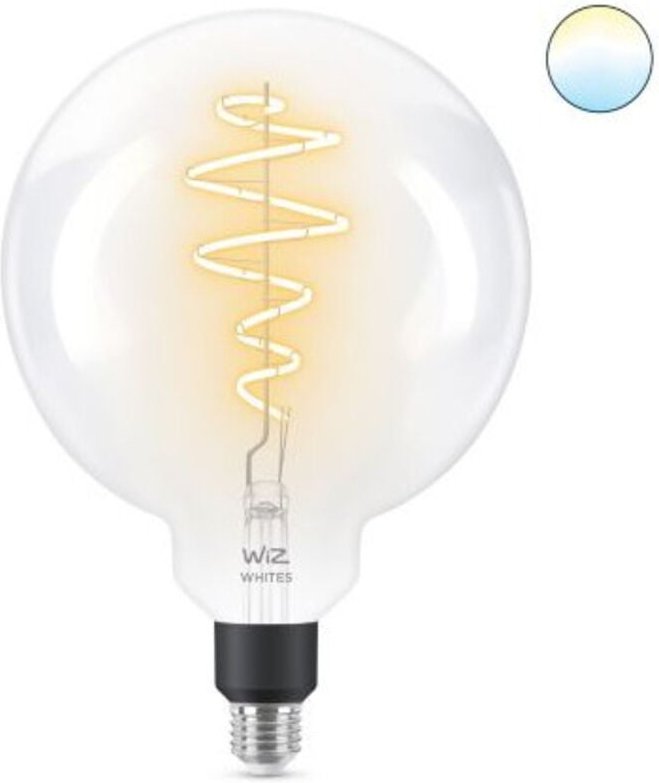 WIZ - LED-Glühbirne Filament E27 6.7 w 806 lm G200 WiFi + Bluetooth Dimmbar cct Wählbar (Warm-Neutral-Kalt)