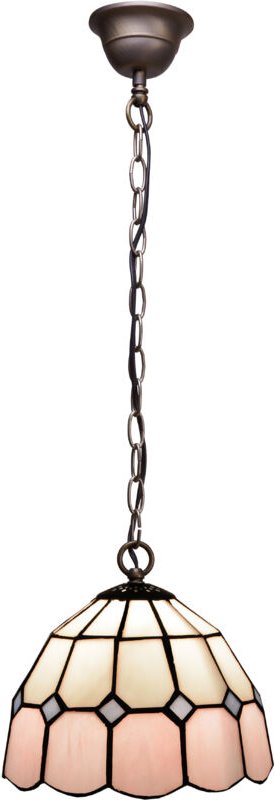 Deckenpendelleuchte mit Kette und Lampenschirm mit 20 cm Durchmesser, Pink-Serie