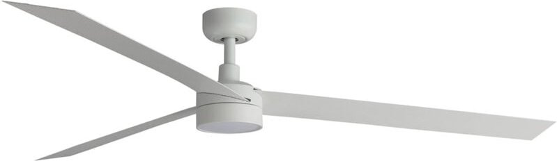 Faro Cruiser xl 3-Blatt-Deckenventilator Mattweiß mit Licht 2700 - 4000 - 6500K Tuya Smart System