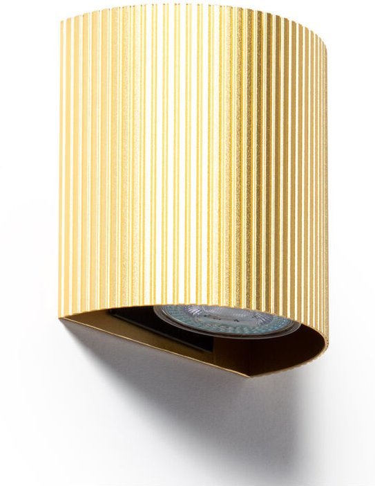 Wandleuchte Aluminium Aritz Gold