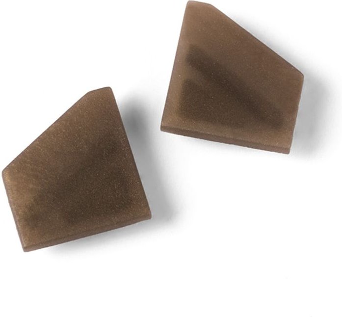 Led Profil-66 Endkappenset Edelstahloptik