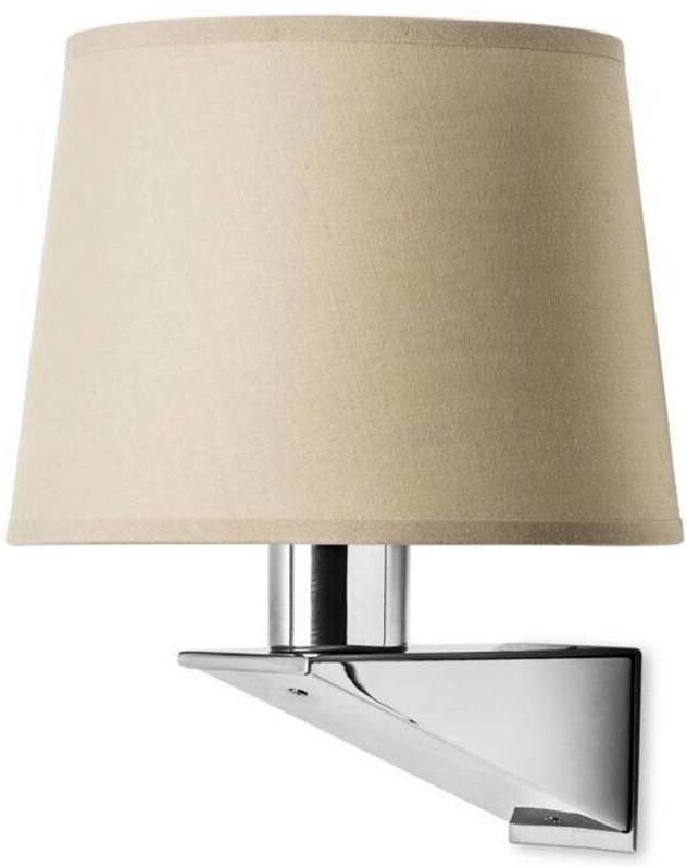 Leds-C4 Gloss - 1 Licht Innenwandleuchte Chrom, Satin Nickel, E27