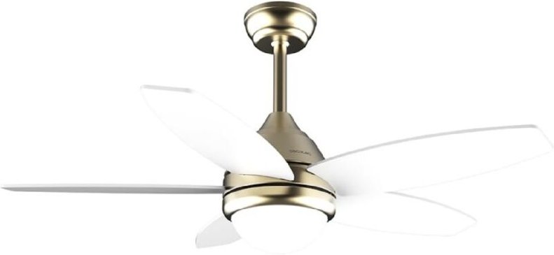 53W 42" Deckenventilator mit 15W LED-Licht, 3 wählbaren Farbtönen, Fernbedienung, wählbarem Timer, 3 Geschwindigkeiten u...