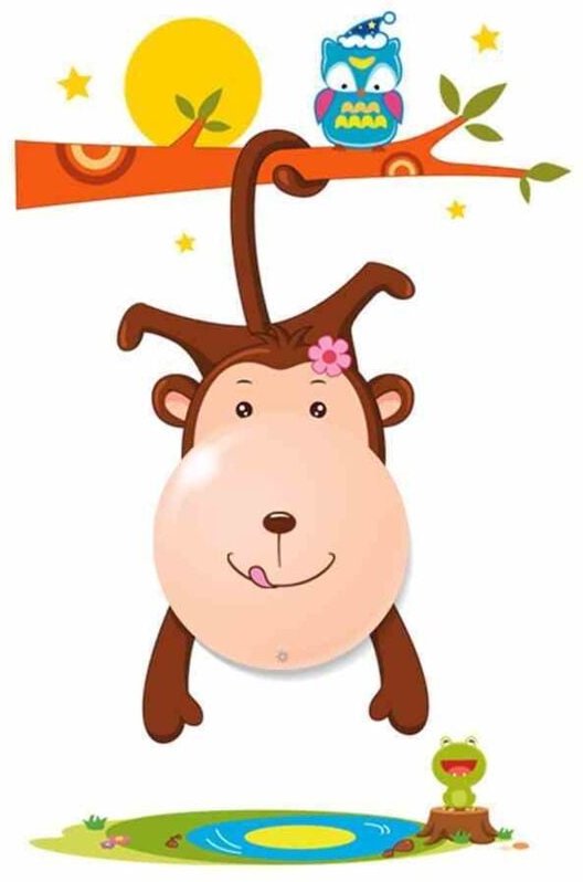 Kinderlampe 1x0,6W LED MONKEY ML115 Milagro