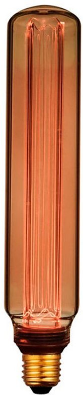 LED-Glühbirne T60 Dekorativ Röhrenform E27 4 W 200 Lm 1800 K Warmweiß Ø60 x 300 mm