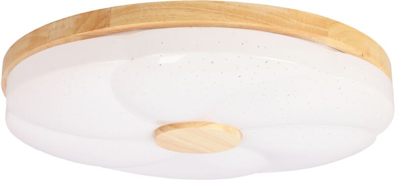 FIORINO LED-Deckenleuchte, Weiß, Holz, Candellux 13-24947