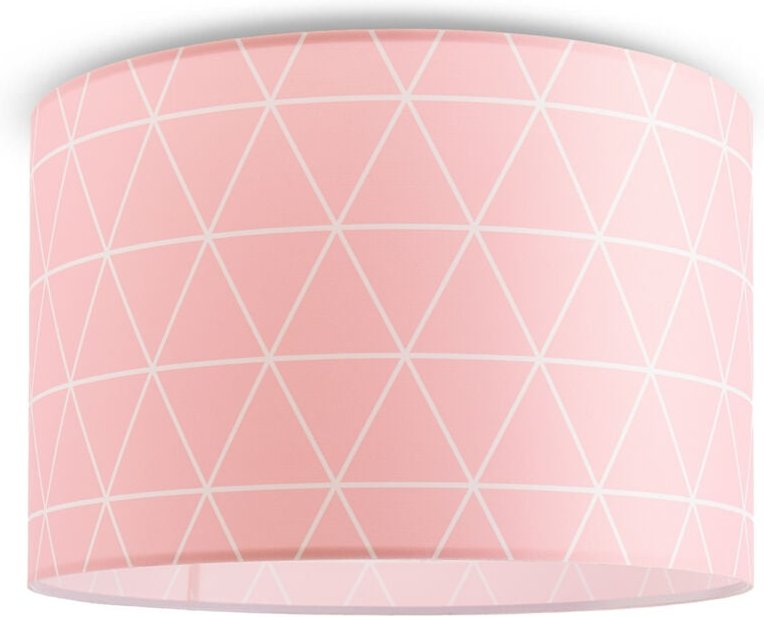 Deckenlampe Lampenschirm Stoff Pendelleuchte E27 Hängeleuchte Schlafzimmer Rund Deckenleuchte - Weiß, Design 11 (Ø45,5 c...