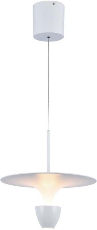 V-TAC 9W LED Kronleuchter Modernes Design 30300173cm Weiß Warmweiß