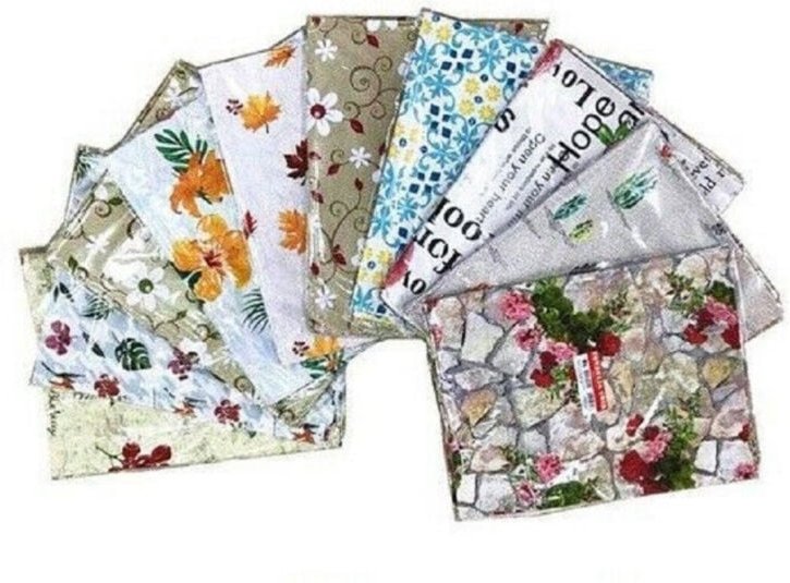 Trade Shop Traesio - Trade Shop - crik tischtuch rund 160 cm tischdecke sortierte muster 003973 -