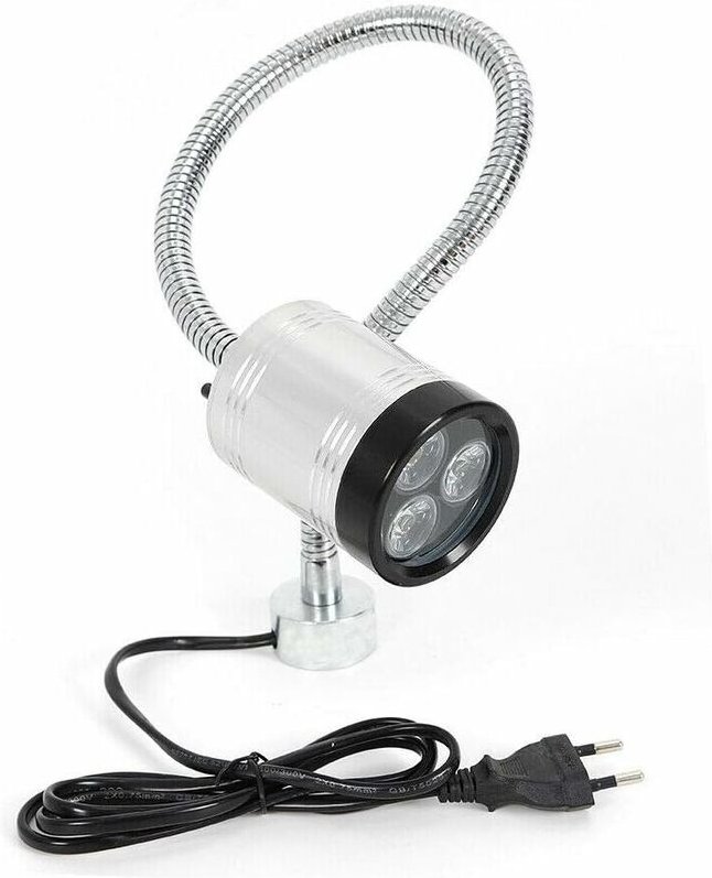 6W CNC LED Maschinenlampe Arbeitsleuchte Magnetische kreisförmige Basis Lampe Drehmaschine