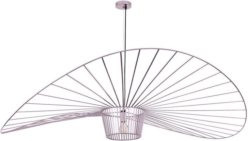 Deckenlampe - Hängeleuchte Pamela Design - 140cm - Vertical Roségold