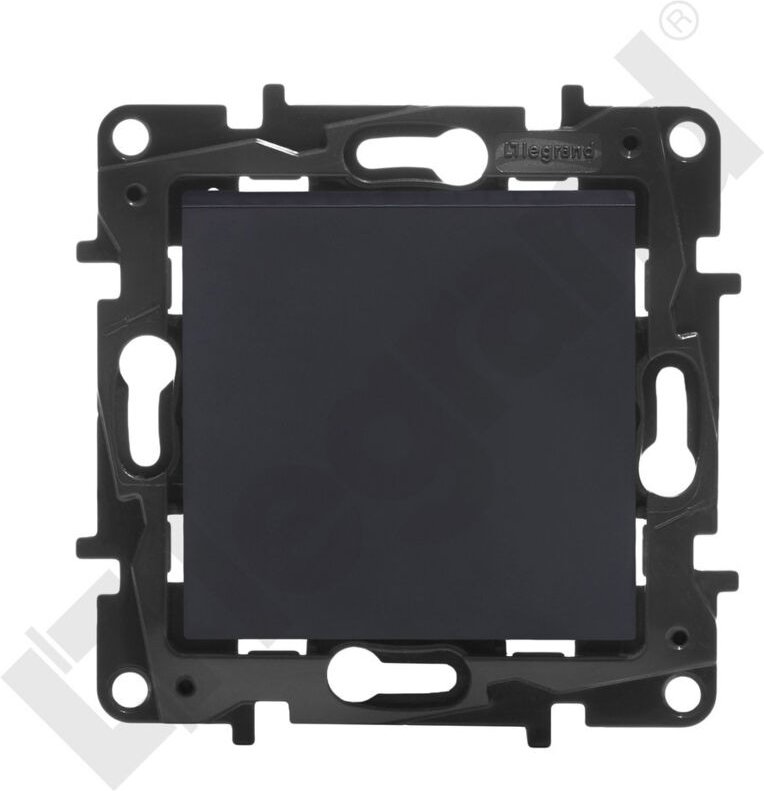 Treppenschalter 10AX - schwarz, NILOE STEP