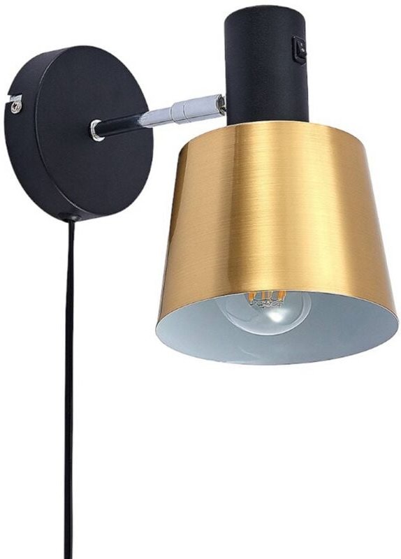 Thumbnail - Wandleuchte, Wandlampe Innen "Vlada" aus Metall für Wohnzimmer & Esszimmer von Lindby