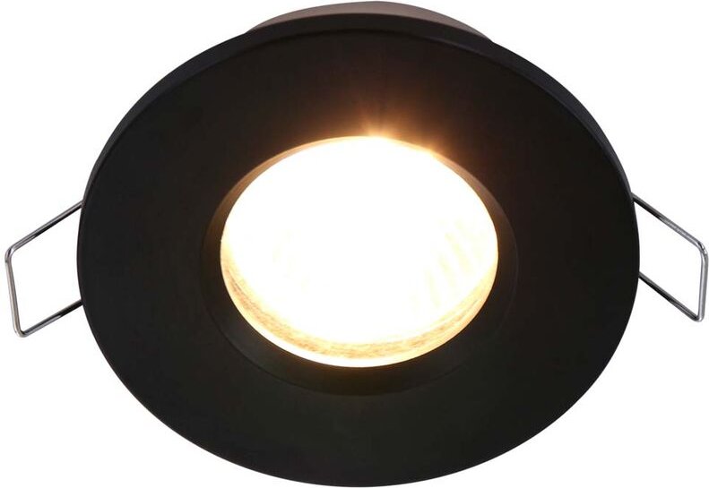Steinhauer - spot - Pelite spot - schwarz - metall - ø 9cm - GU10