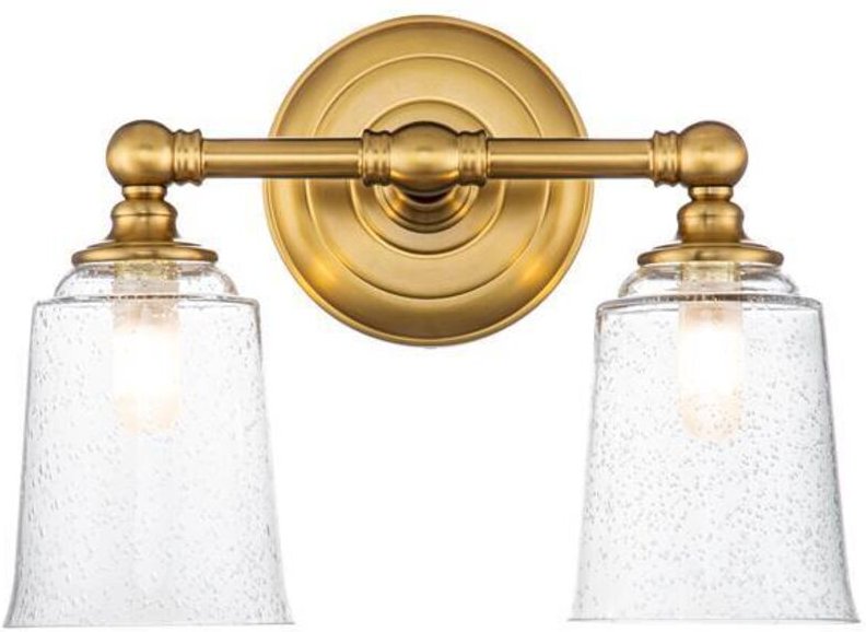 Thumbnail - Elstead Feiss Hugeunot Wandleuchte Messing brüniert, IP44