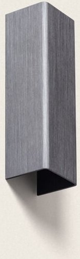 Efectoled - Wandleuchte led 12W Metall Columbus s Silber