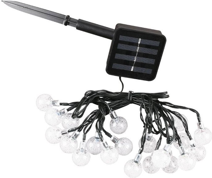 50 LED-Solar-Lichterkette, solarbetriebene Lichterkette für den Außen- und Innenbereich, 7 m und 8 Modi, IP65-wasserdich...