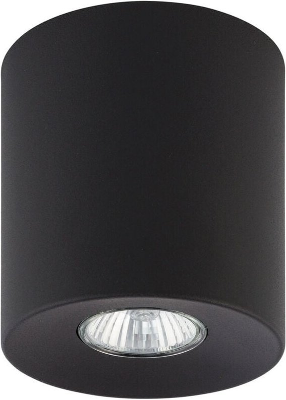 TK Orion Mittleres Oberflächen-Downlight Schwarz 1xGU10