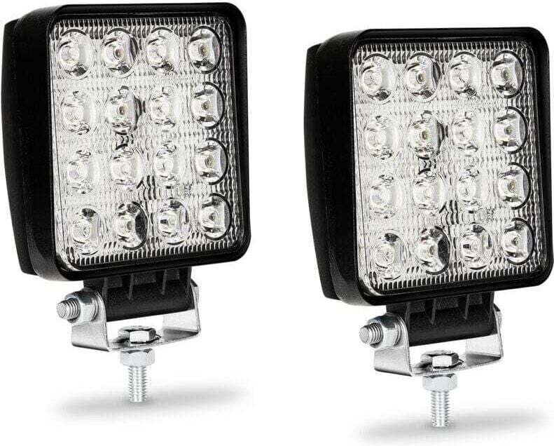 ALOVZE 2x 48W LED-Arbeitsscheinwerfer, LED-Arbeitsscheinwerfer, Projektor-Nebelscheinwerfer für Auto, LKW, UTV, SUV, Gel...