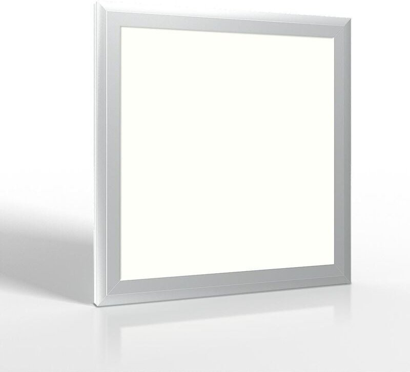 LED Panel 30x30cm 18W Rahmen silber - Lichtfarbe: Neutralweiß 4000K