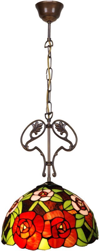 Pendelleuchte mit Gusseisendekor New York Serie D-30cm