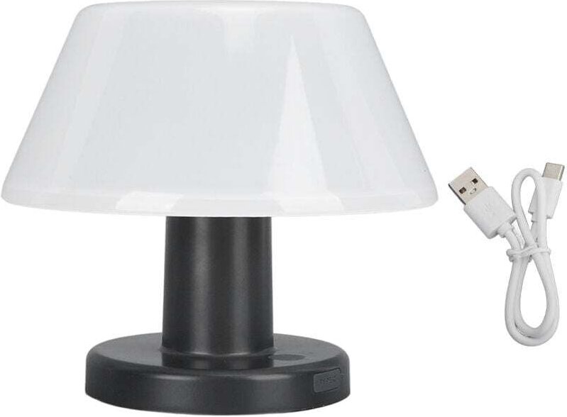 Vtizikl Lampe de Table solaire extérieure professionnelle IPX4 étanche haute luminosité 4 niveaux lampe de bureau solair...