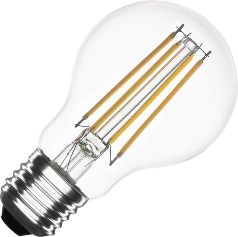 Efectoled - LED-Glühbirne Filament E27 8W 1055 lm Dimmbar A60 No Flicker 2700K Warmweiß