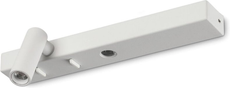 Thumbnail - Bonne nuit LED-Lesewandleuchte links, Weiß 3000K - Ideal Lux