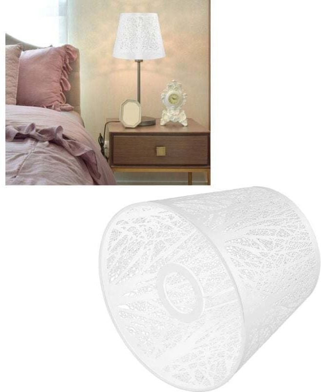 Moderner E27 Durchbrochener Metalllampenschirm, Mini Geschnitzter Waldbaumlampenschirm Für Schlafzimmer Wohnzimmer Lampe...