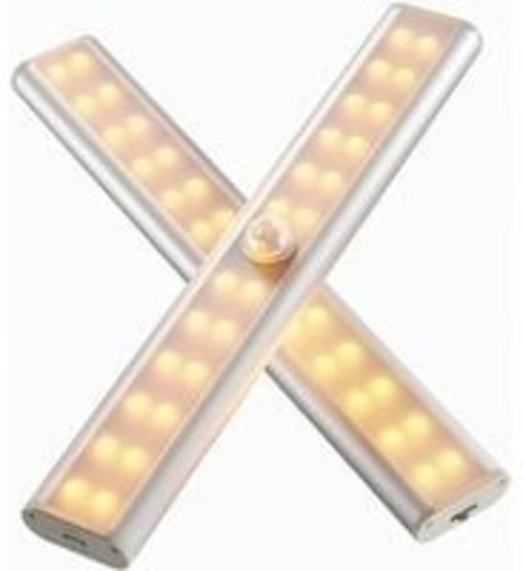 Wiederaufladbare LED-Bewegungsmelderleuchte, kabellose Schrankleuchte, Notarbeitsleuchte, Nachtlicht für Kinder, Akzentl...