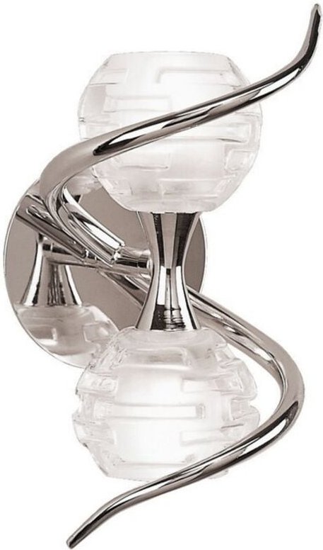 Inspired Mantra - Dali - Wandleuchte Switched 2 Light G9, Chrom poliert