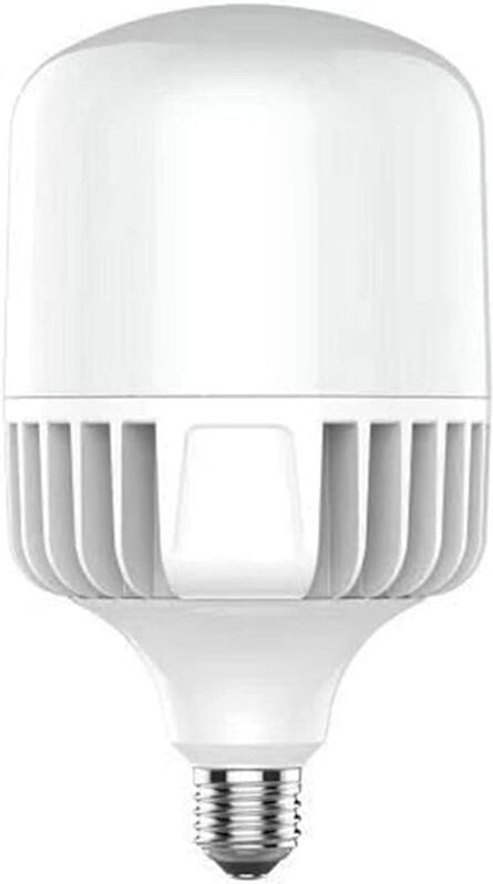 Ersandy - E-40-60W LED-Glühbirne – 6500 k kühles Licht – 6000 lm – Turbinen-Design und Kühlkörperplatte – Industrie- und...