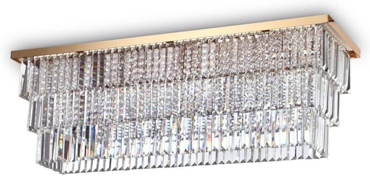 Thumbnail - Martinez - 8 Licht Deckenleuchte Gold - Ideal Lux