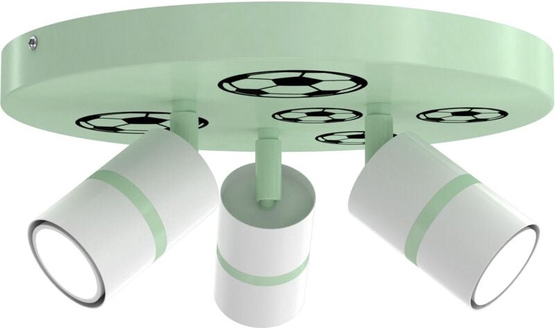 Frei. LED Deckenleuchte, verstellbar, 3x Gu10 EWILIGHT Fußball
