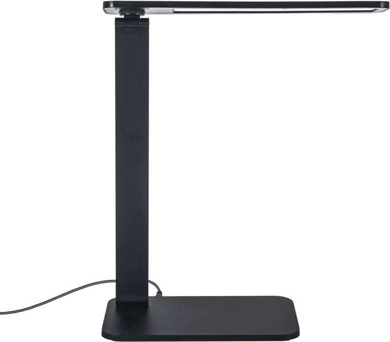 Zenit lampara de sobremesa en negro con selector de temperatura