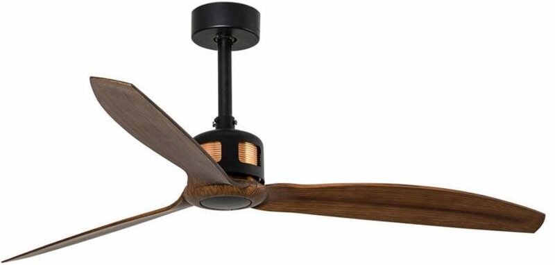 Copper fan Deckenventilator schwarz/holz