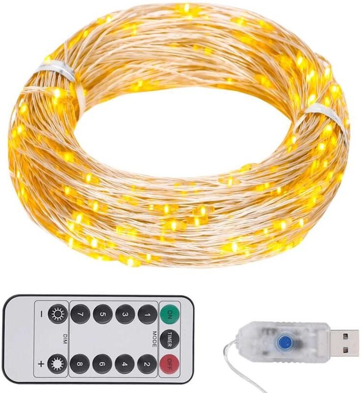 Thumbnail - LED-Lichterkette mit 150 LEDs Warmweiß 15 m vidaXL