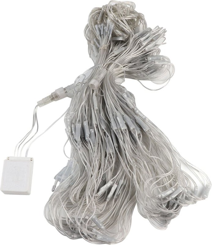 Lichterkette, 192-teilige LED-Dekorationslichterkette, für Feiertage, Hochzeiten, Veranden, Valentinstag