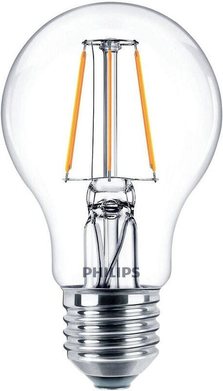 Signify - Philips led 77759300 led eek f (a - g) E27 4.3 w = 40 w Warmweiß (ø x l) 6 cm x 10.6 cm 2 St.