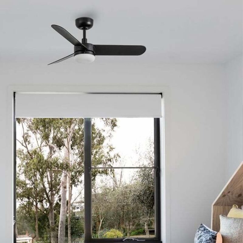 ventyly BAIRES Deckenventilator schwarz Ø90cm wifi Licht